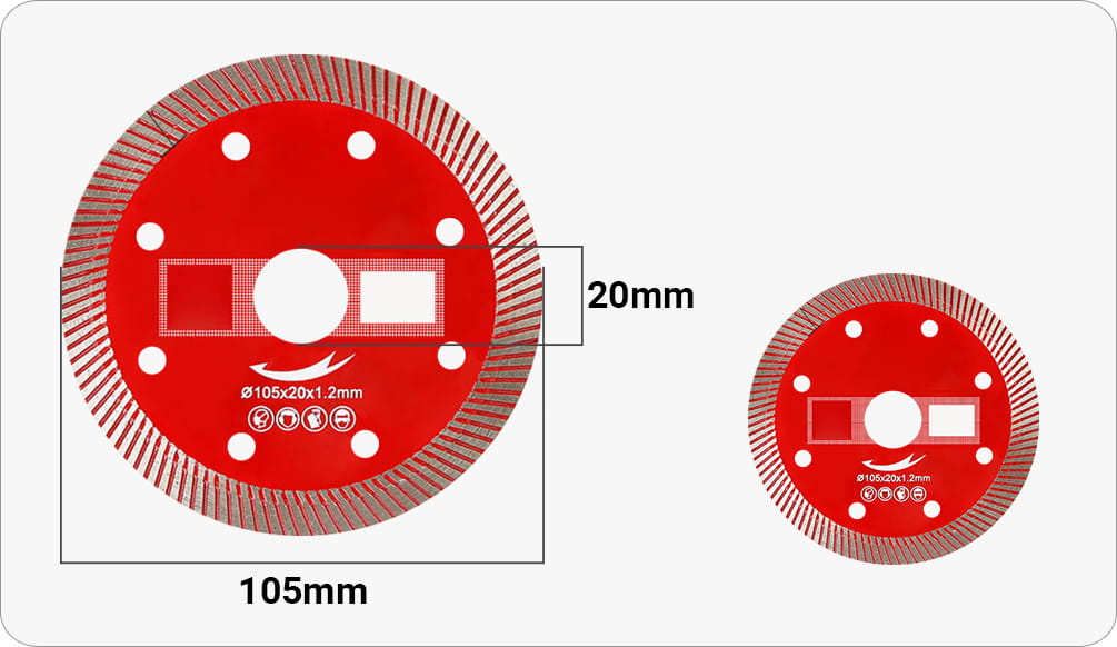 Ultra-fine corrugated tile cutting discs master（50%OFF）