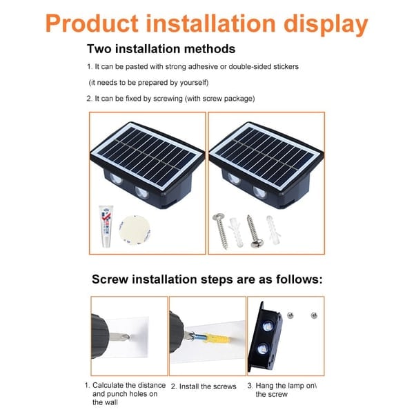 💥Last Day Promotion 49% OFF💥 Solar Powered Wall Light