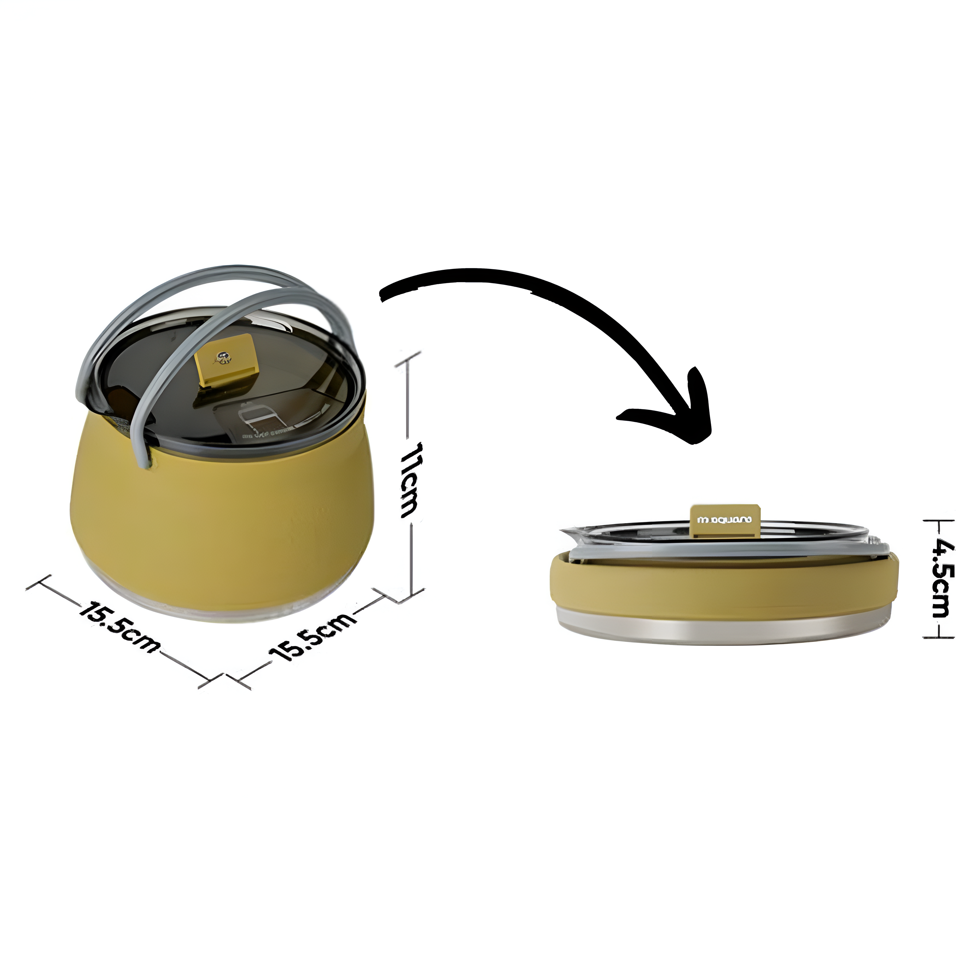 Collapsible Camping Kettle: Compact & Convenient Outdoor Cooking