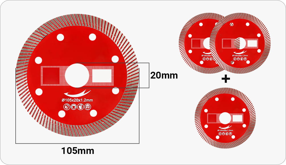 Ultra-fine corrugated tile cutting discs master（50%OFF）