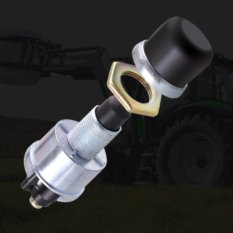 Starting ignition switch for agricultural vehicles and cars