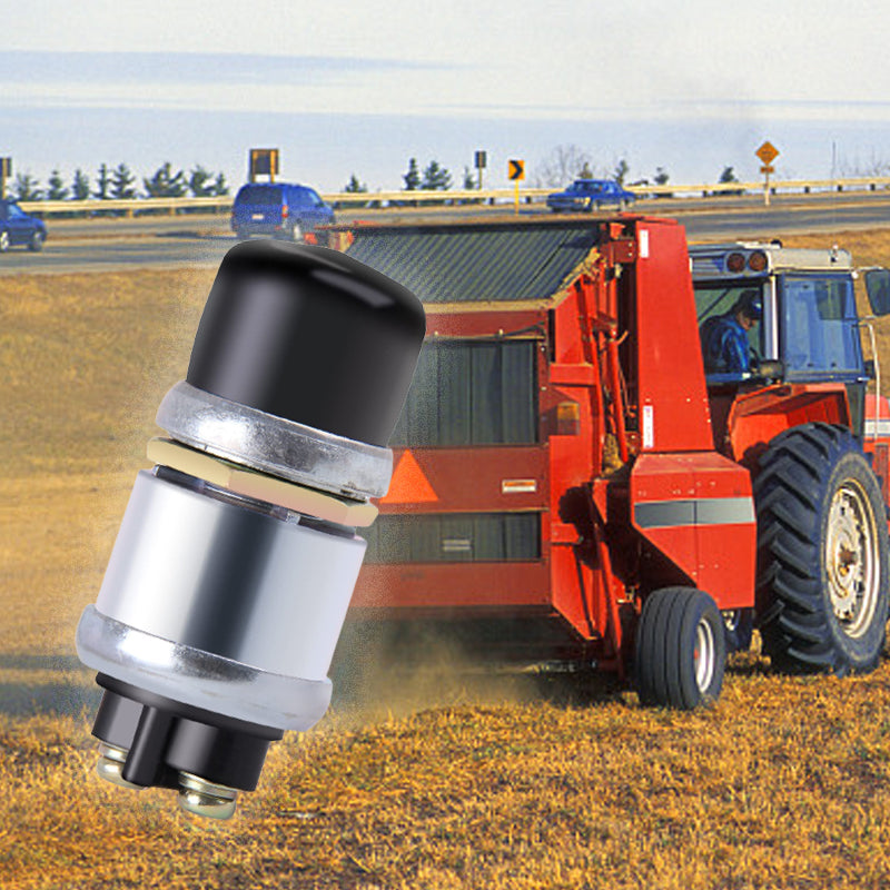 Starting ignition switch for agricultural vehicles and cars