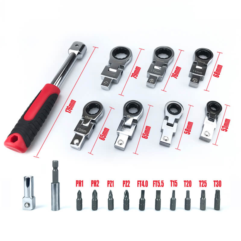 50% OFF | PrecisionPro™ 20-Piece Ratchet Wrench Set