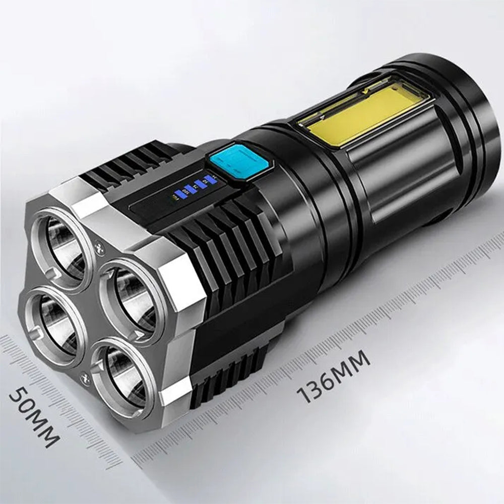 High Power Rechargeable LED Camping Torch