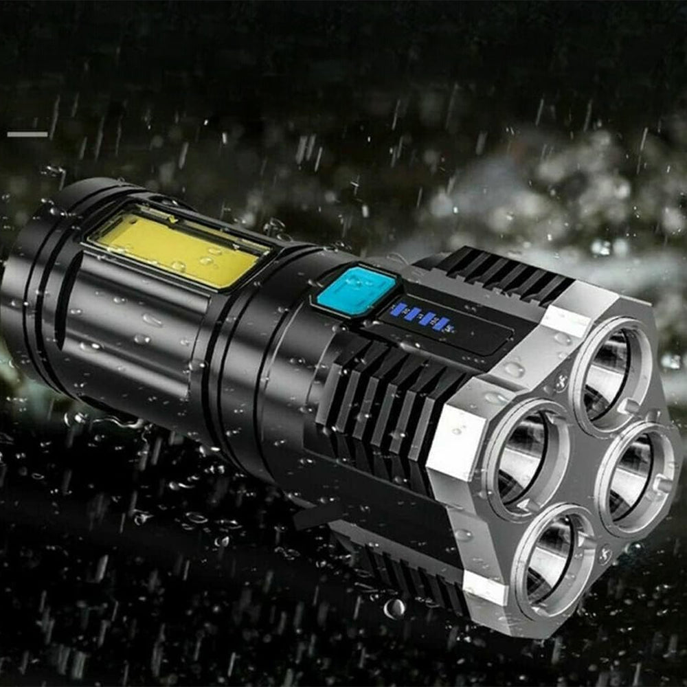 High Power Rechargeable LED Camping Torch