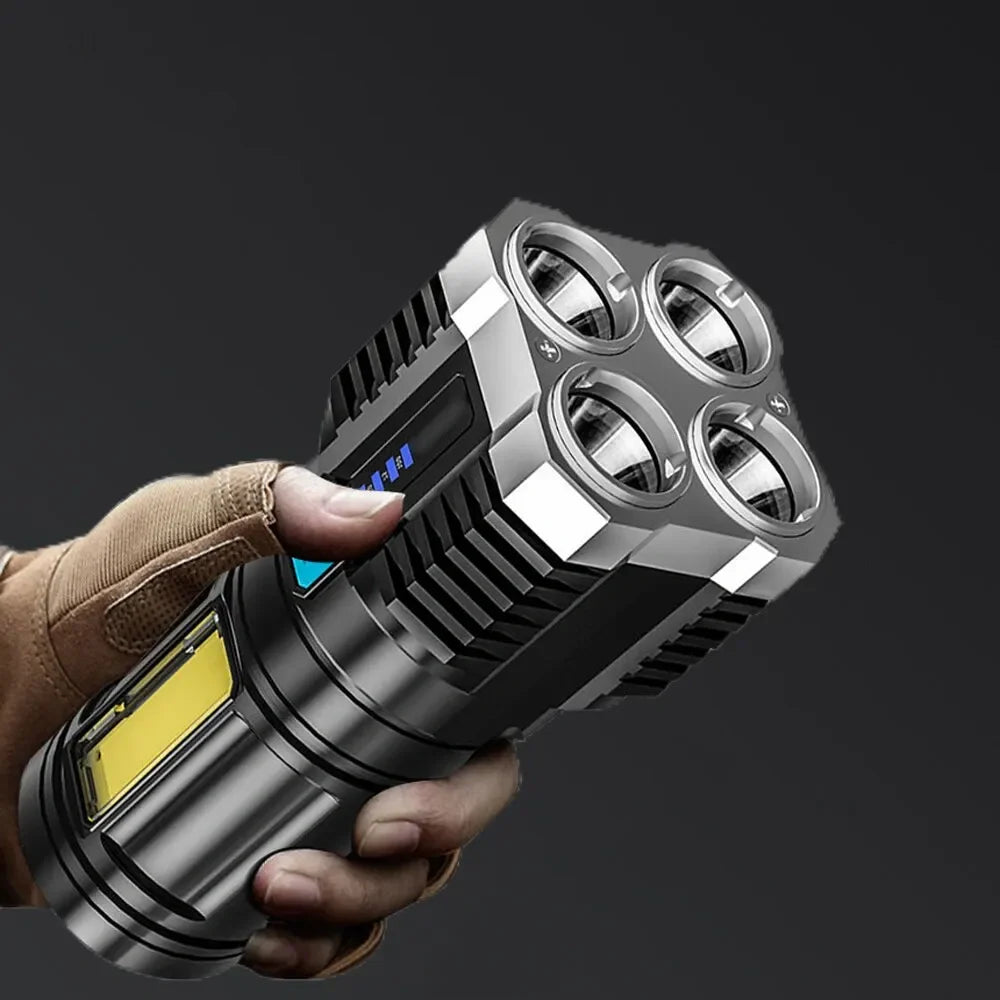 High Power Rechargeable LED Camping Torch