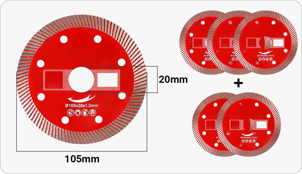 Ultra-fine corrugated tile cutting discs master（50%OFF）