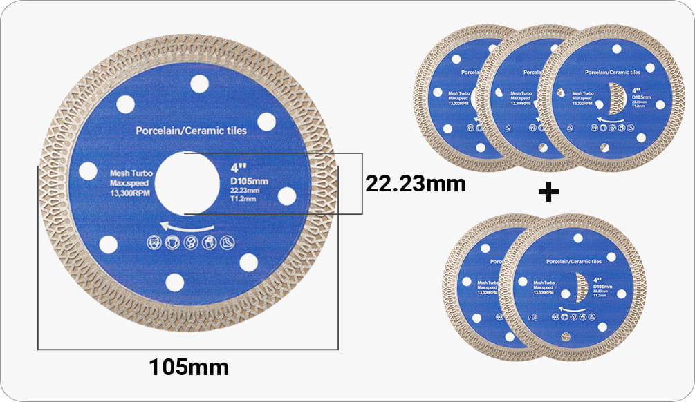 Ultra-fine corrugated tile cutting discs master（50%OFF）