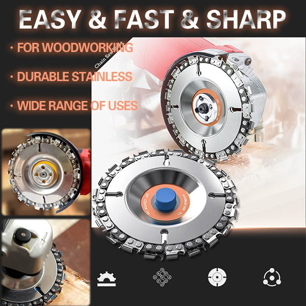 Precision Sharp Chain Cut Saw Disc