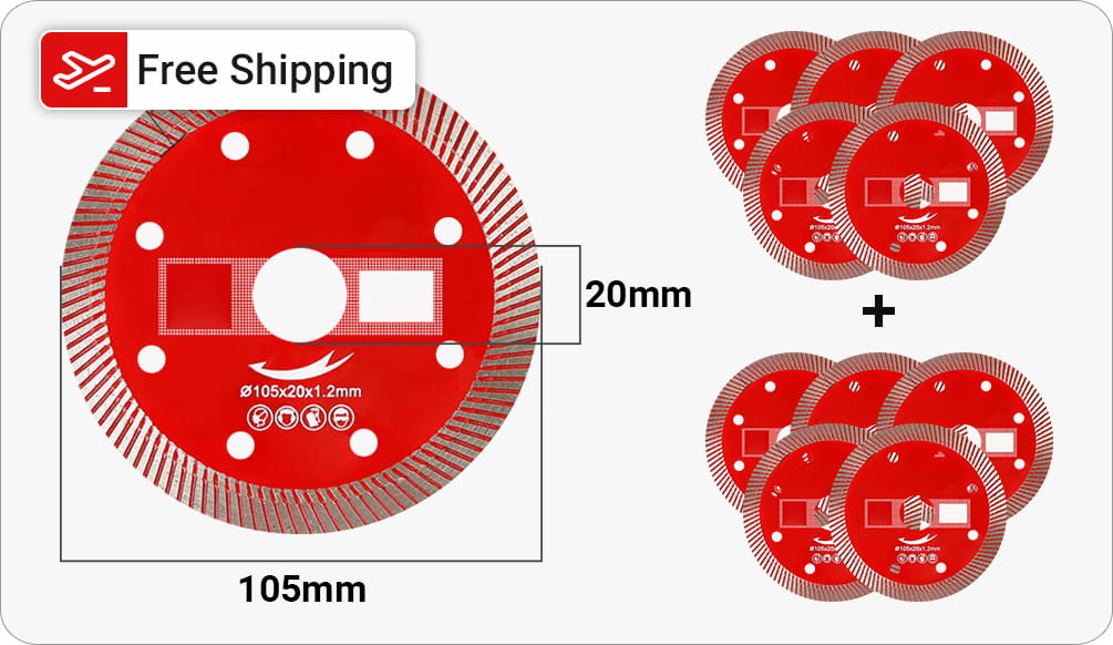 Ultra-fine corrugated tile cutting discs master（50%OFF）