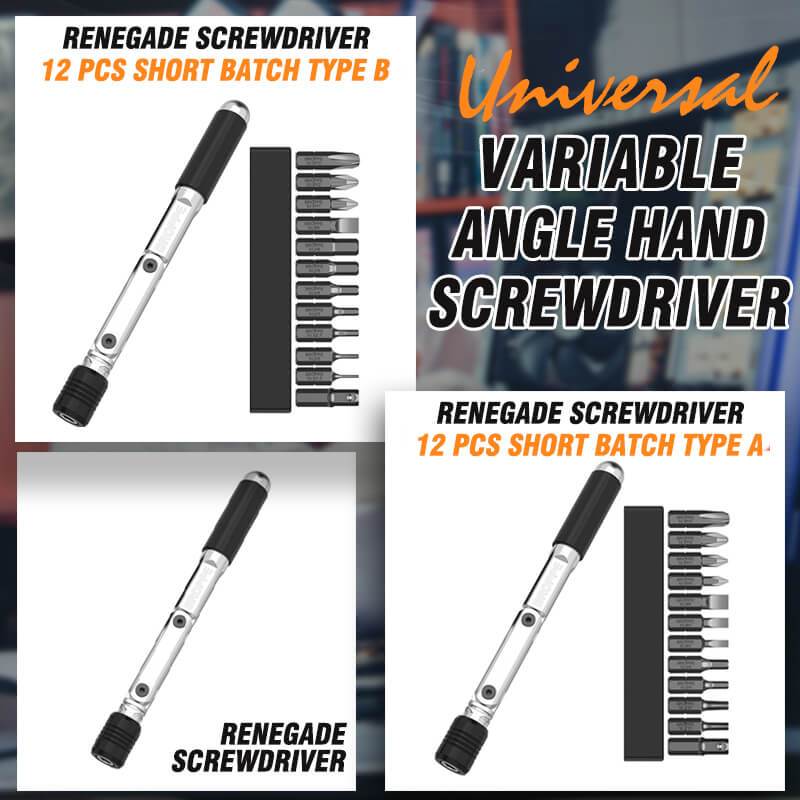 Universal Variable Angle Screwdriver