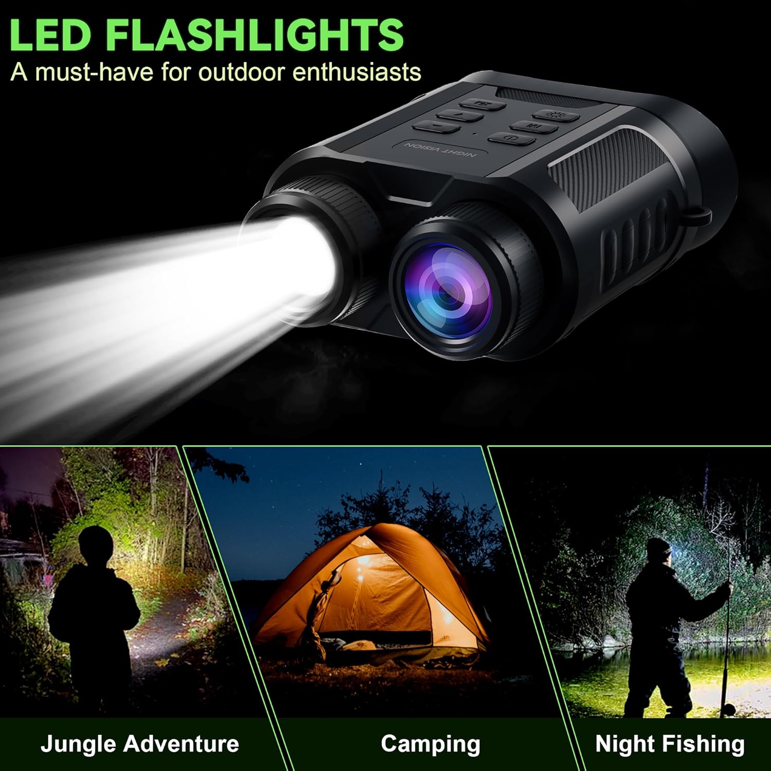 NightSight Pro™ 4K Night Vision Binoculars