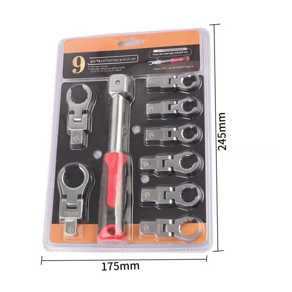 50% OFF | PrecisionPro™ 20-Piece Ratchet Wrench Set