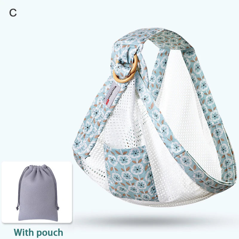 50% OFF | Breathable Baby Sling Carrier & Nursing Cover