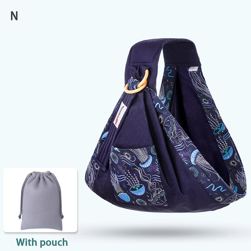 50% OFF | Breathable Baby Sling Carrier & Nursing Cover