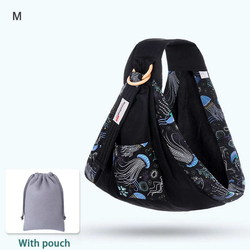 50% OFF | Breathable Baby Sling Carrier & Nursing Cover