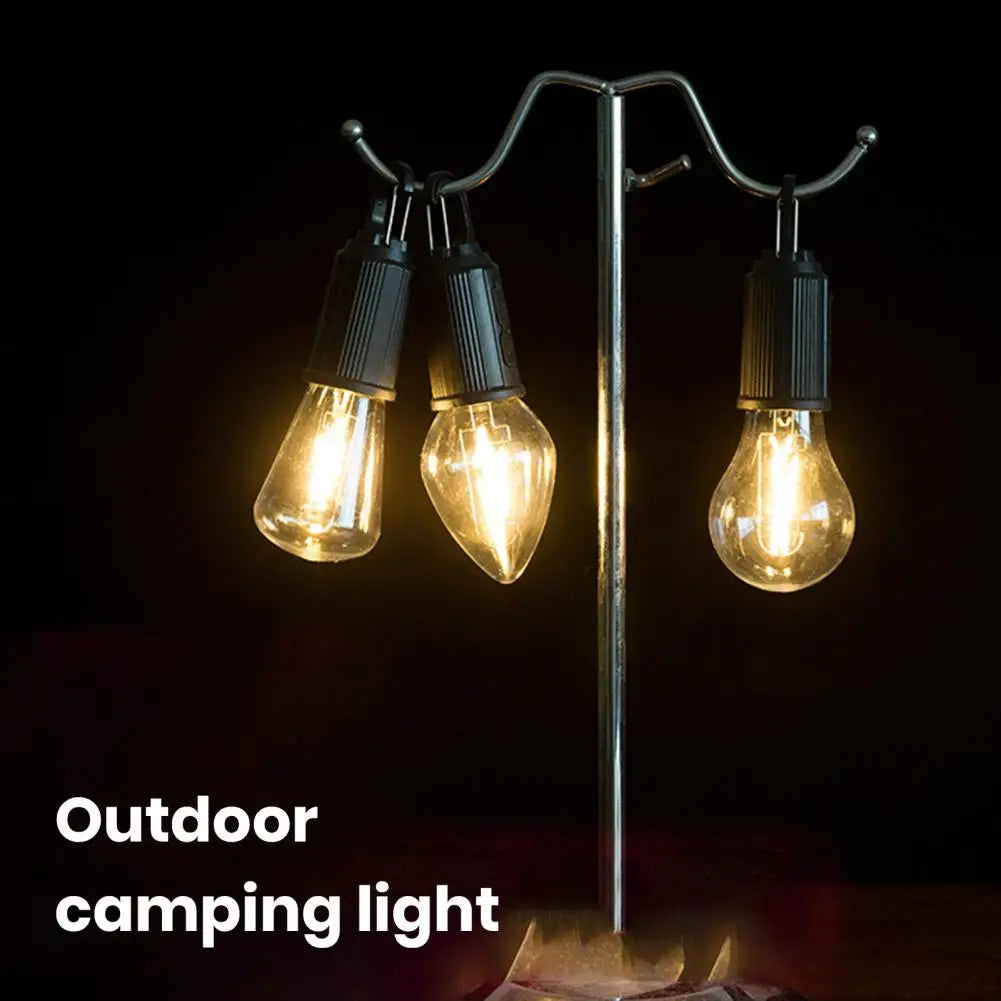 Cliplite Outdoor LED Camping Bulbs with Clip Hook | Pack of 3