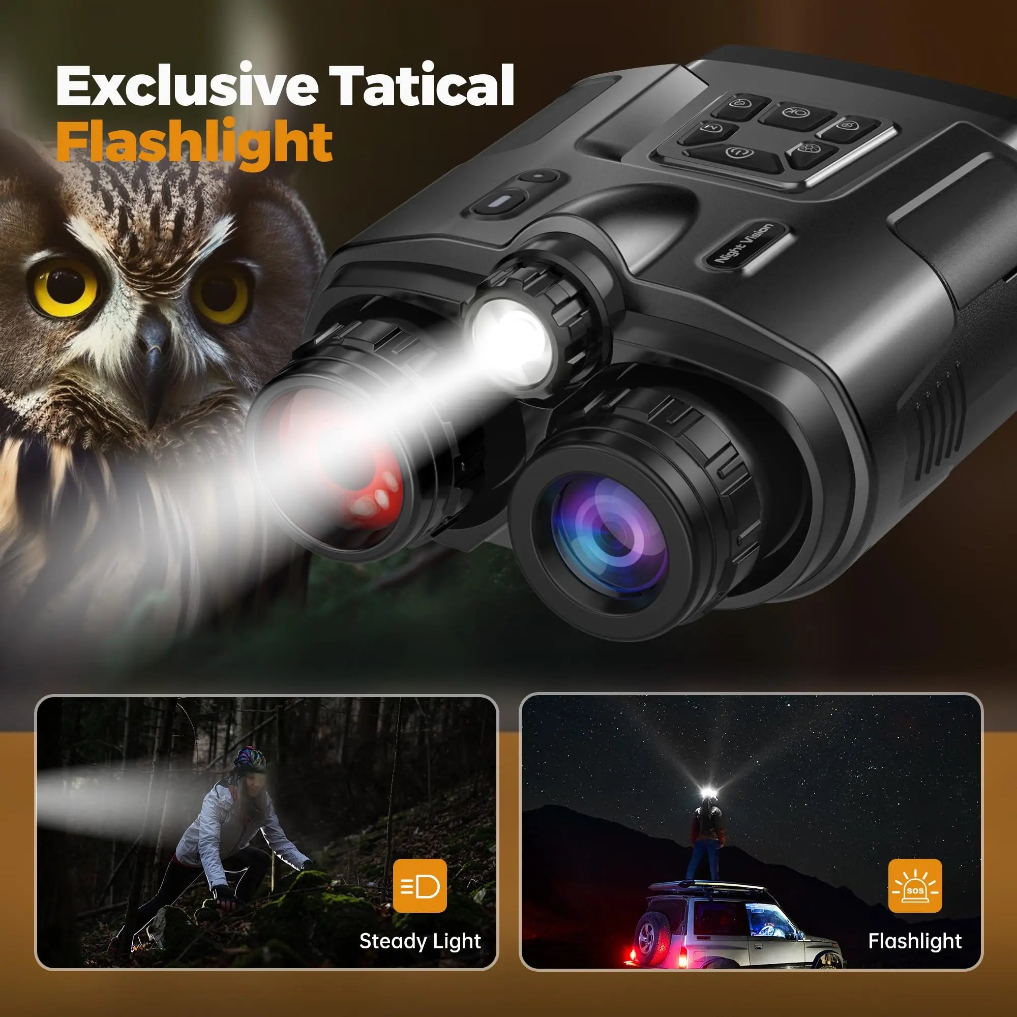 ShadowSight™ 4K Night Vision Binoculars + FREE GIFT