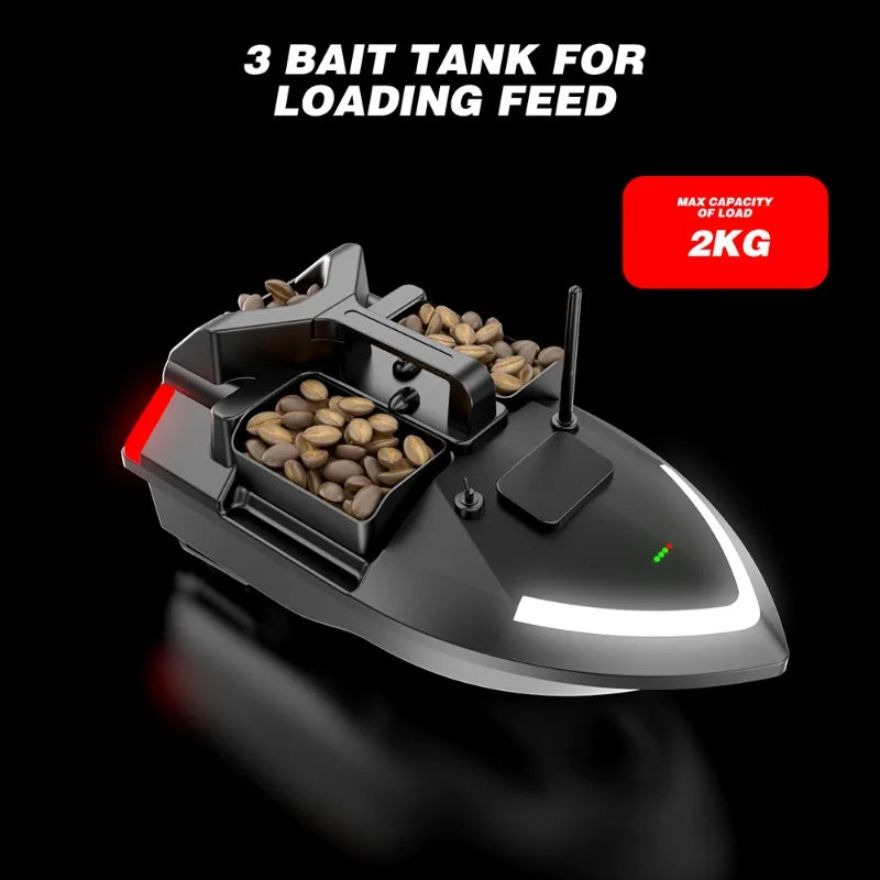 RC Fishing Dual Motor Bait Boat