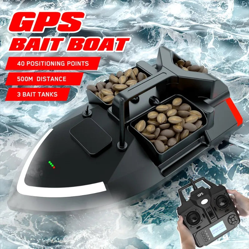 RC Fishing Dual Motor Bait Boat