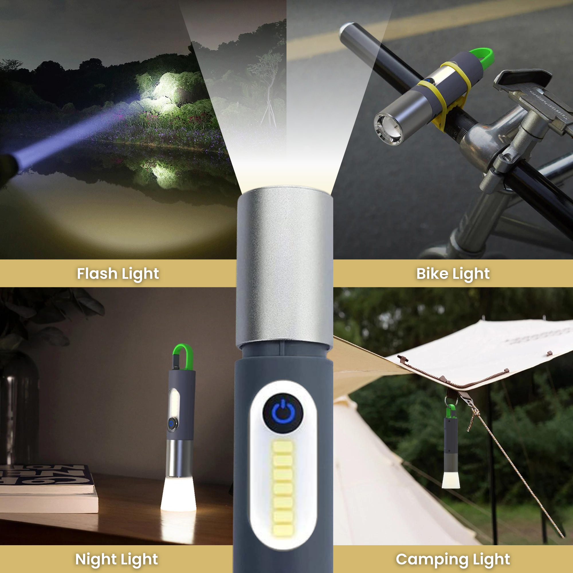 BUY 1 GET 1 FREE! | Zenlight™ LED Rechargeable Flashlight