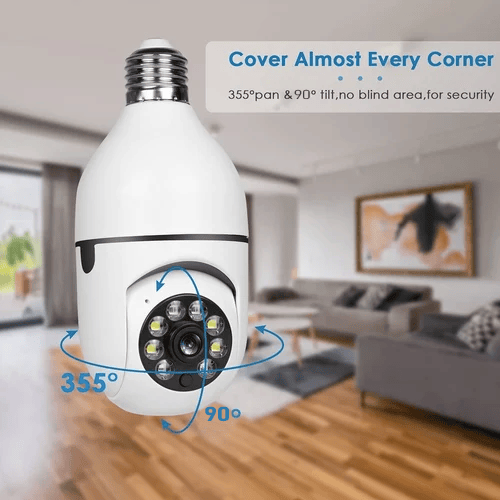 🔥Hot Sale🔥Wireless Wifi Light Bulb Camera Security Camera（50% off）