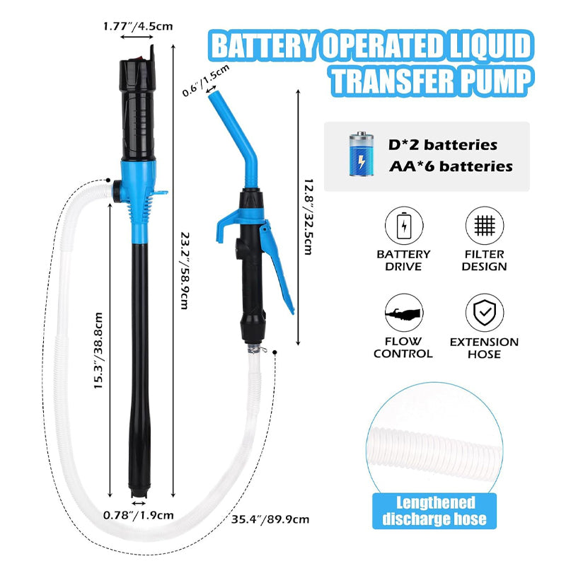 PowerFlow Portable Battery Pump