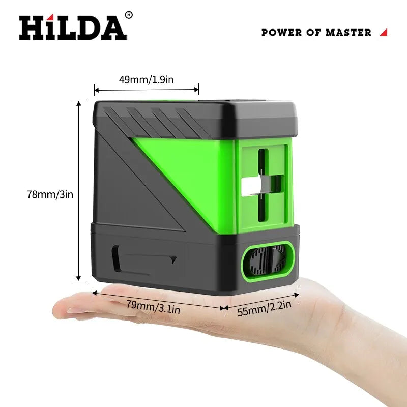 Hilda Handy Green Laser Level Tool