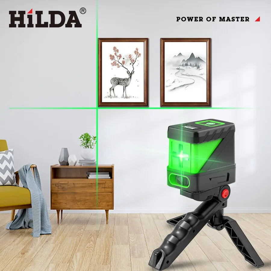 Hilda Handy Green Laser Level Tool