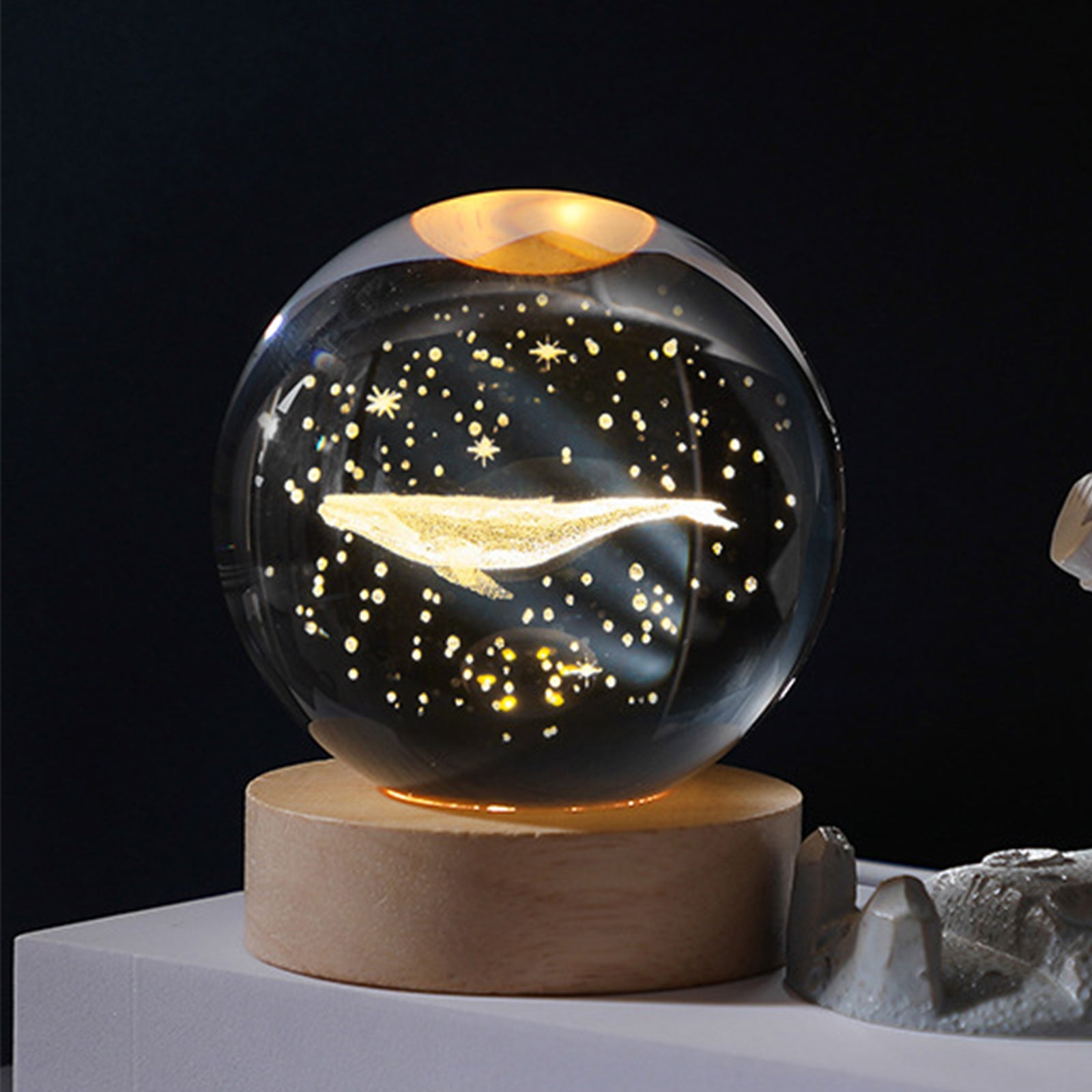 Crysnight Mini Crystal Ball Night Light