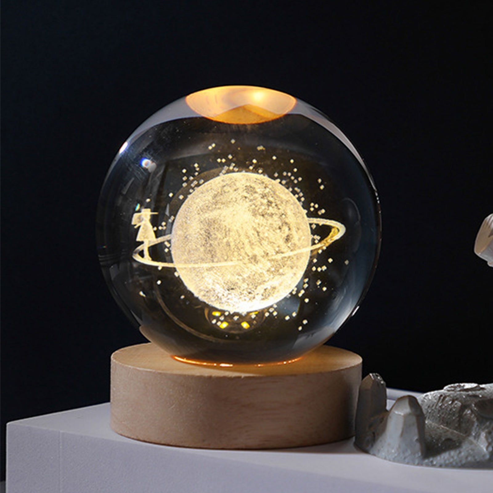 Crysnight Mini Crystal Ball Night Light