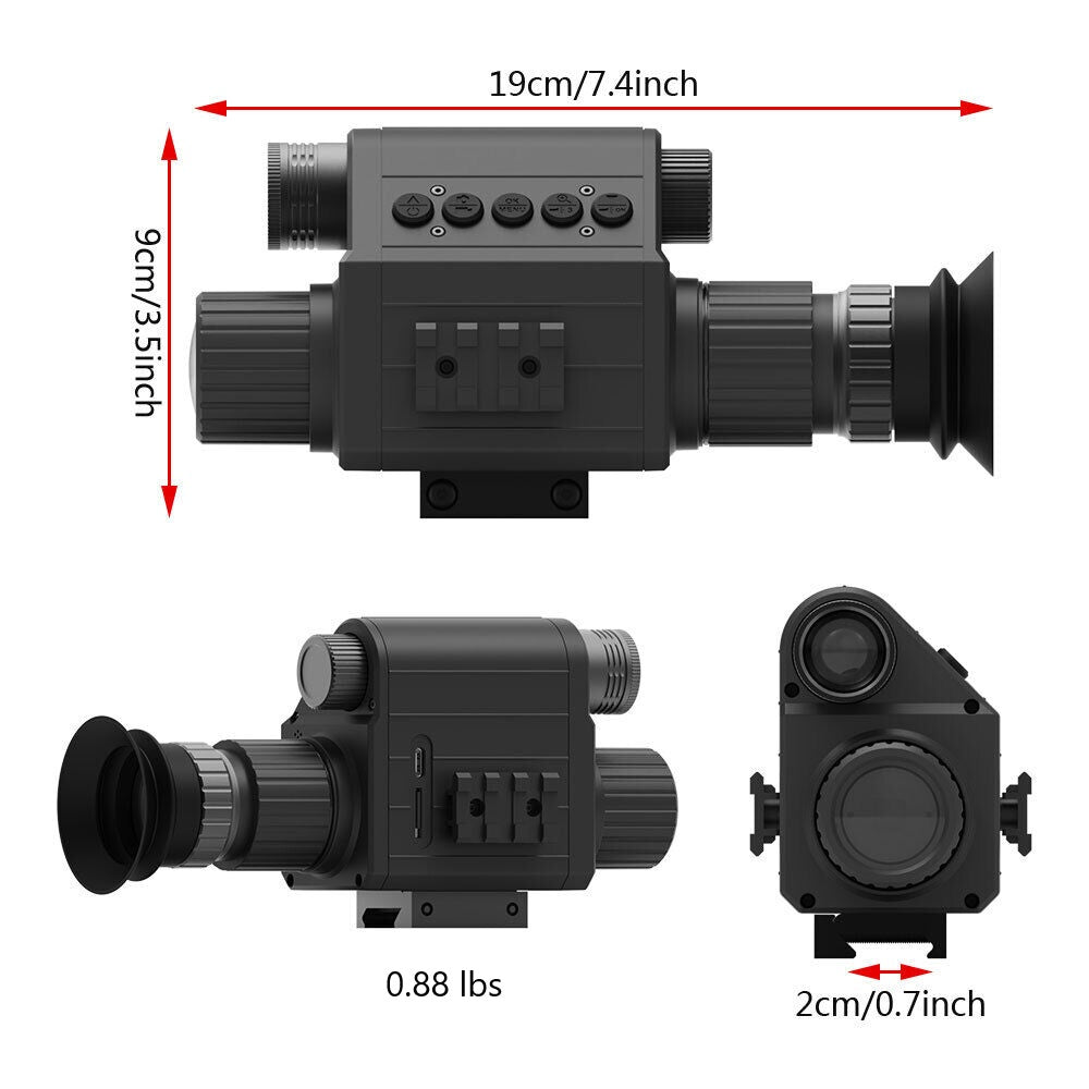 M-PRO 5 Day & Night Vision Rifle Scope