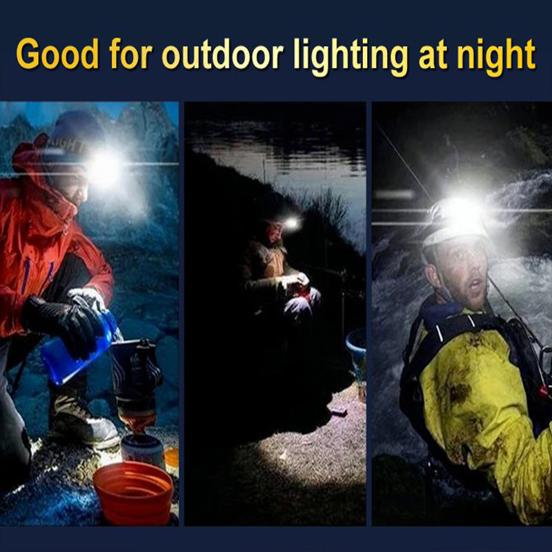 Rechargeable Outdoor Super Bright LED Headlamp（50% OFF）