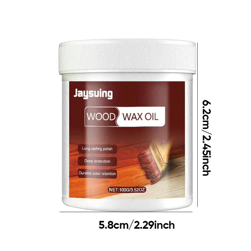 Wood Cleaner & Polish 3.5 Oz- Comes with Premium Brush