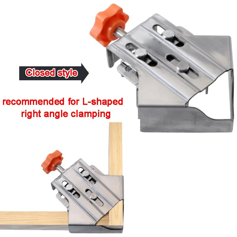 🔥Last Day Sale 49%🔥Multipurpose Stainless Steel 90 Degree Corner Clamp