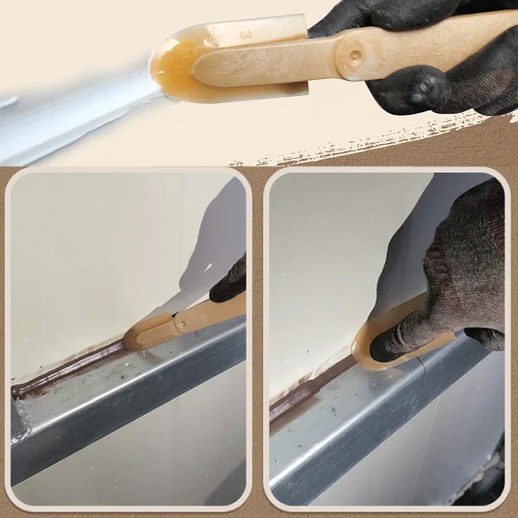 Extended Length Rubber Spatula Caulking Tool