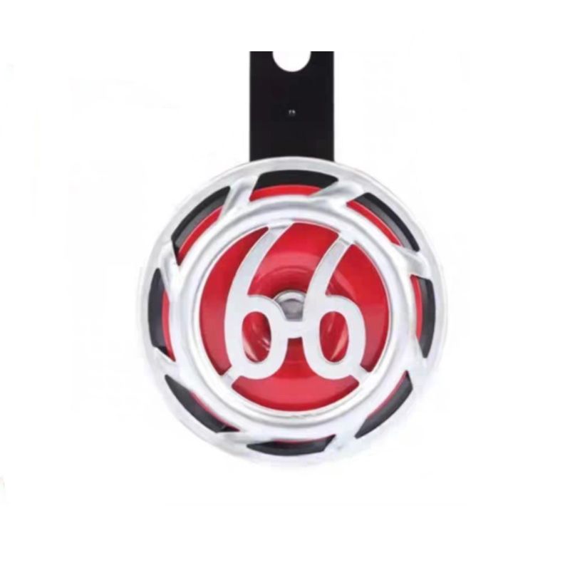 Universal Waterproof Car Snail Horn with Colorful Lights