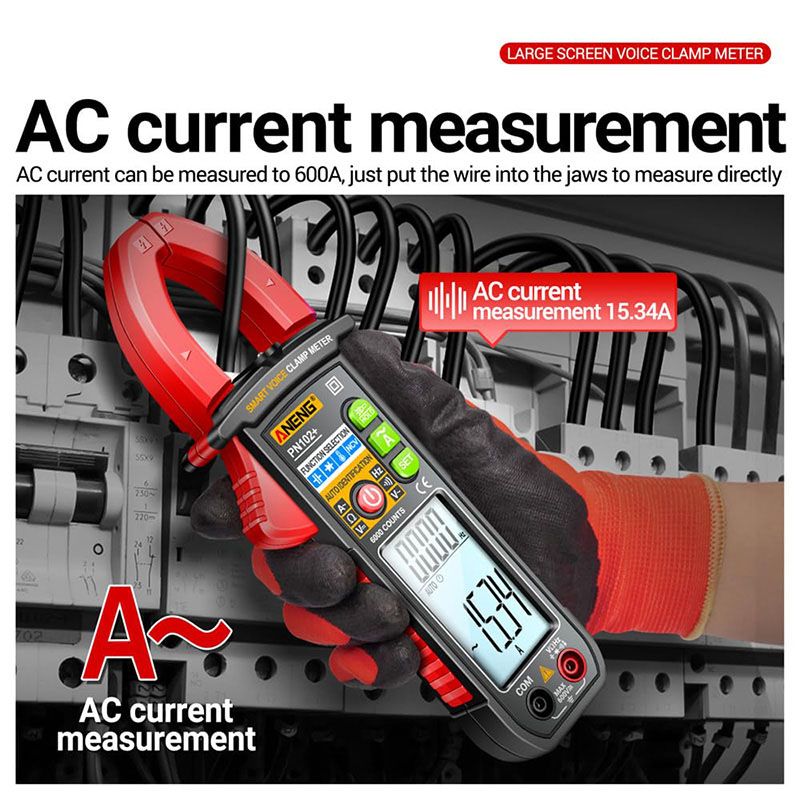 Smart Voice Clamp-type Multimeter Tester