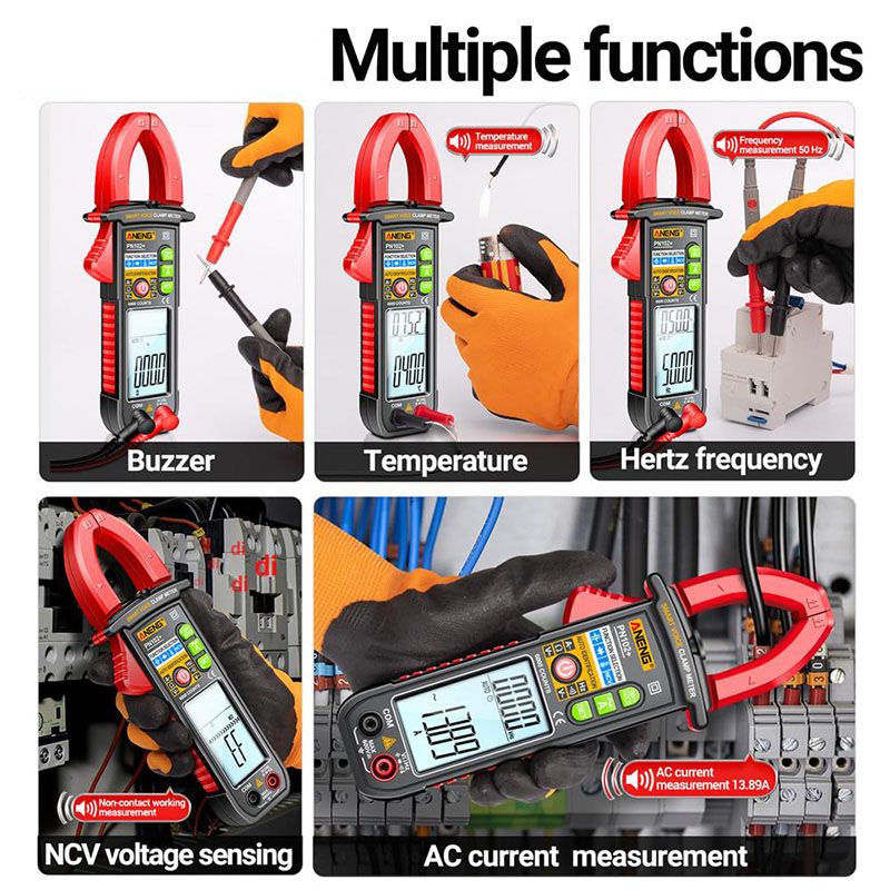 Smart Voice Clamp-type Multimeter Tester