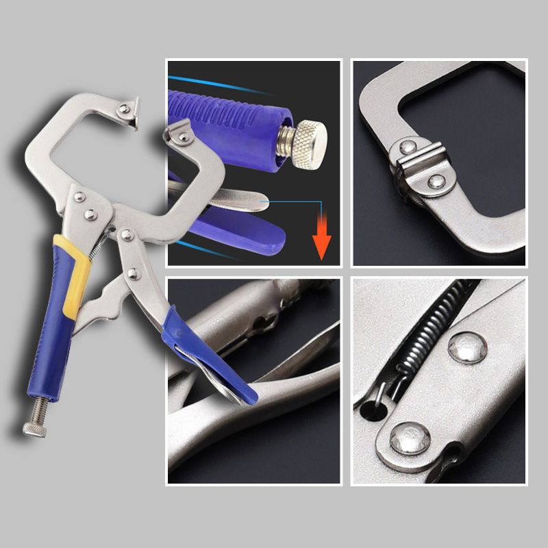 Heavy-duty C Clamp Locking Pliers