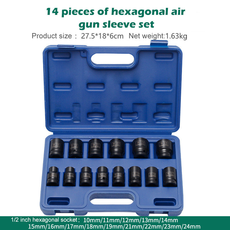 1/2" Hex Short Socket Set with Organizer