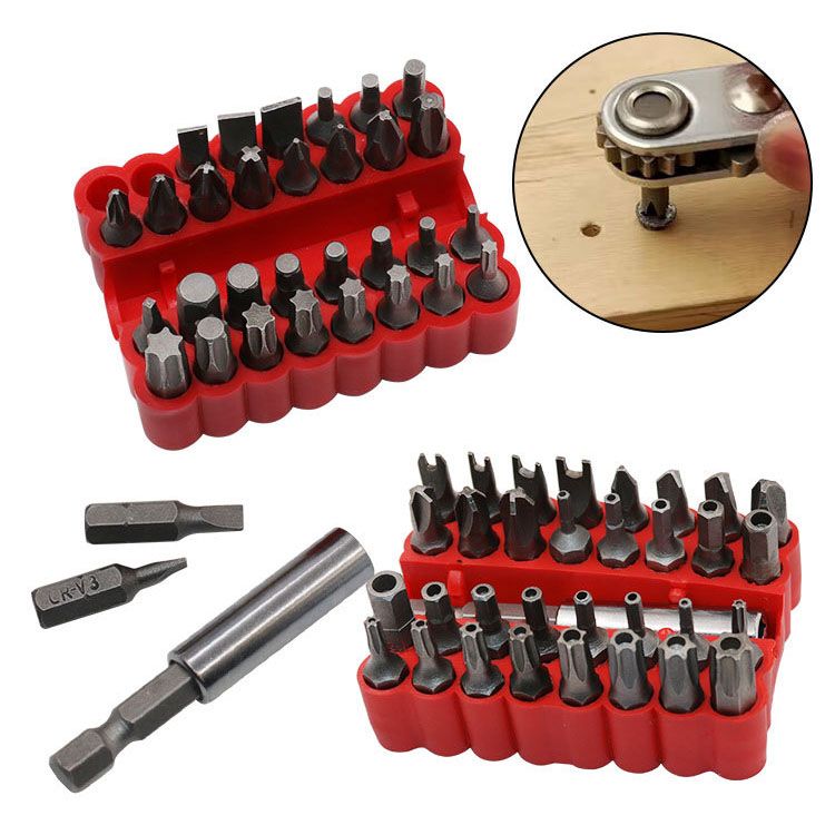 33 PCS Special-shaped Screw Bits Set