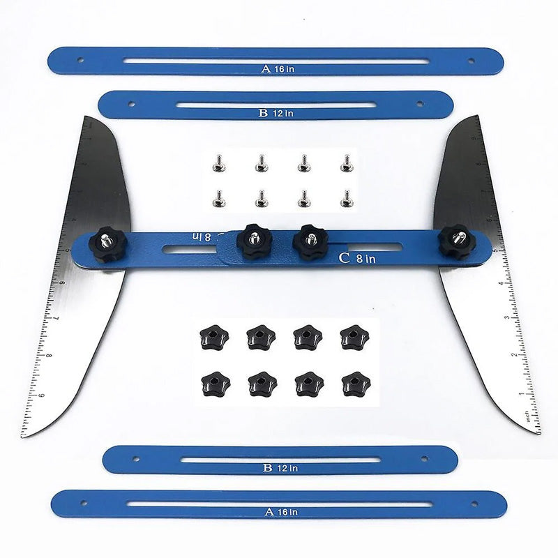 Stair Treads Gauge Template Tool