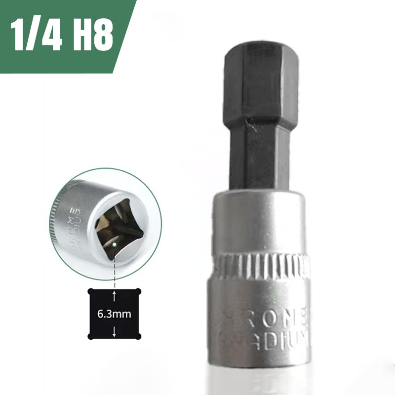 1/4" Drive Hex Bit Socket