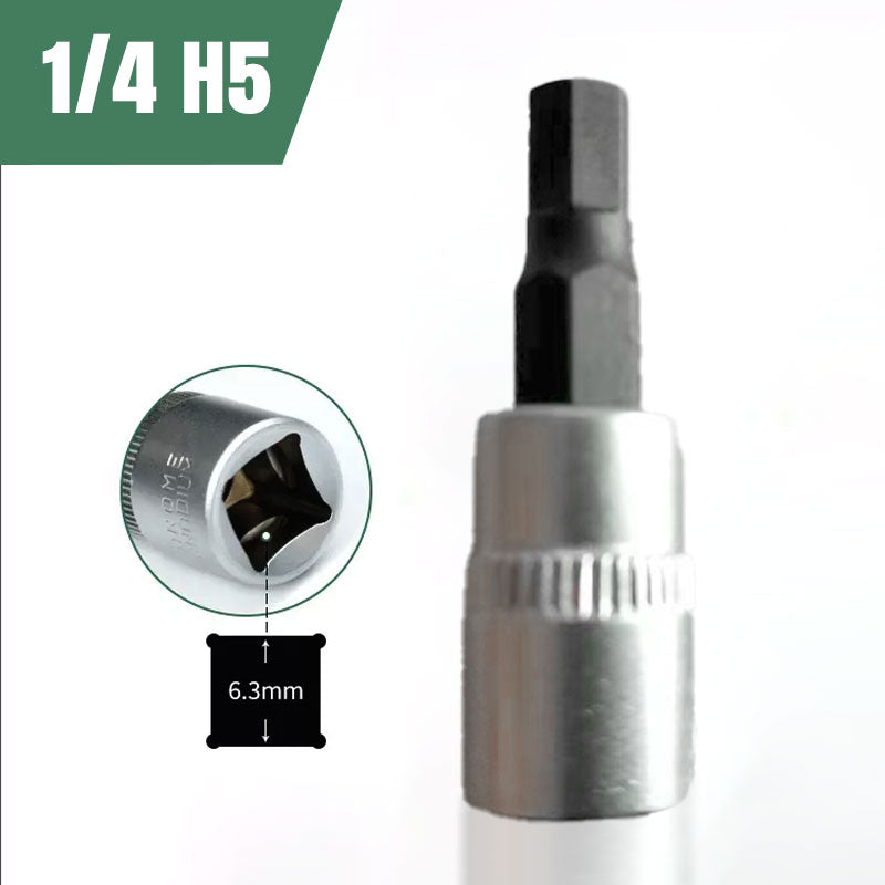 1/4" Drive Hex Bit Socket