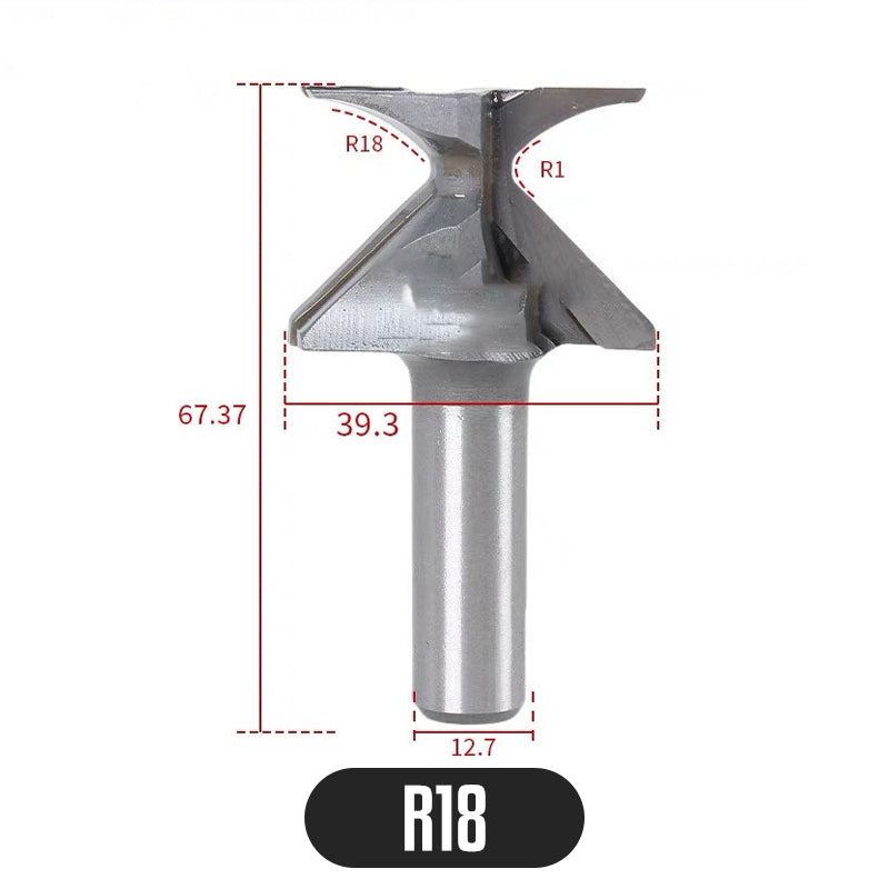 R18/R30 1/2-inch Shank Woodworking Router Bit