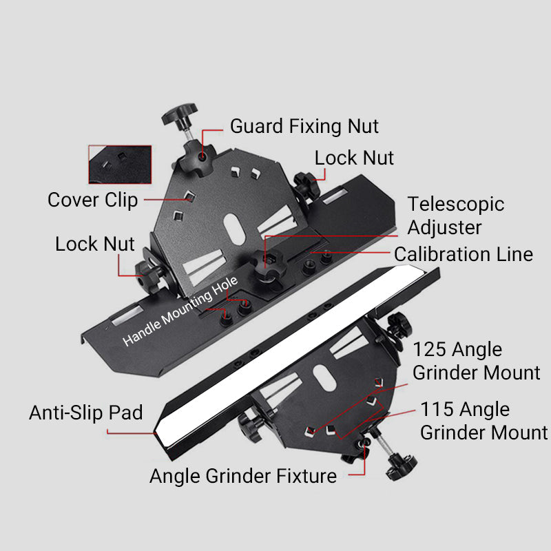 Angle Grinder Stand for 45° Chamfer Cutting--free shipping