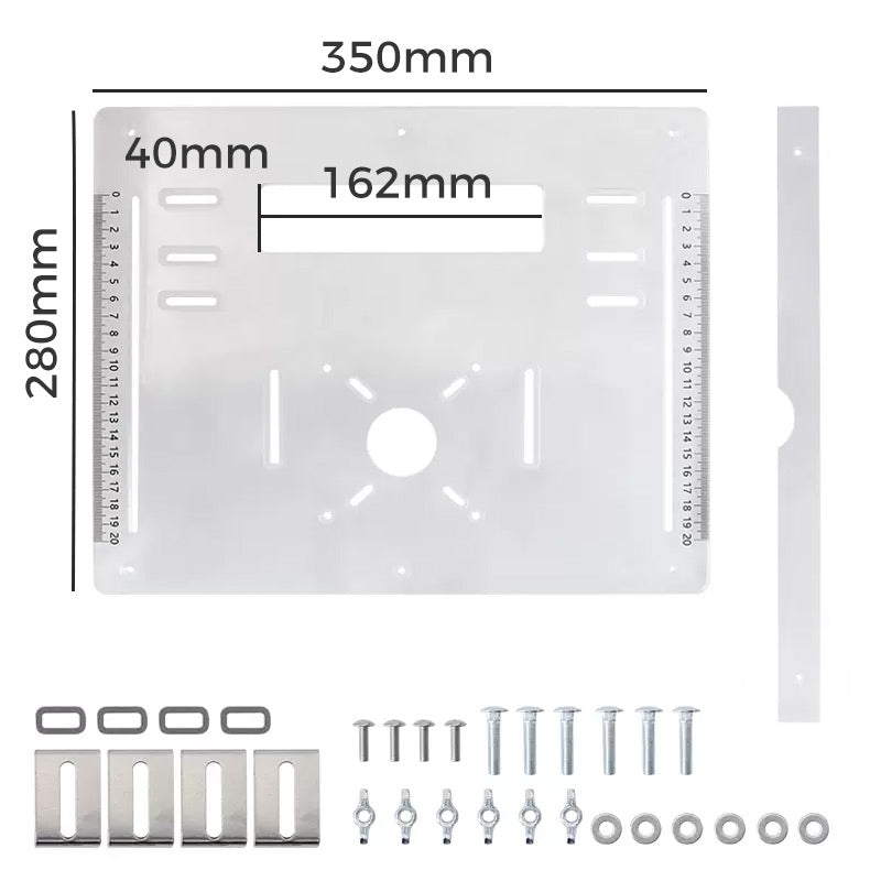 Acrylic Base Plate For Woodworking Special Cutting Machine