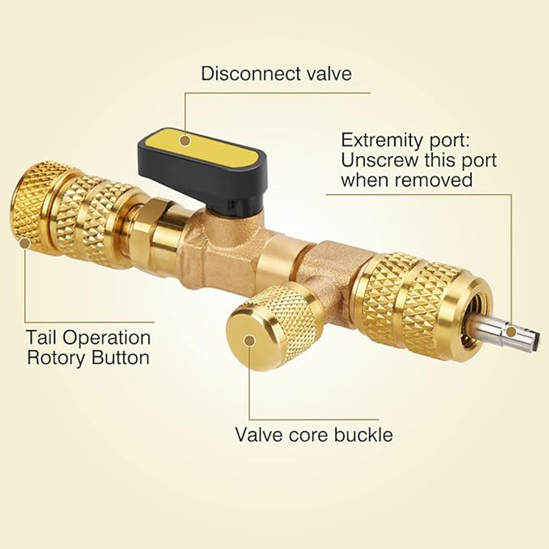 Air Conditioning Valve Core Removal Installer Tool