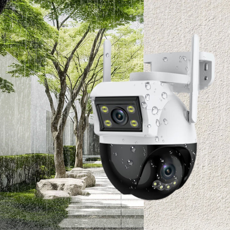 Binocular Wireless 360°Surveillance Camera